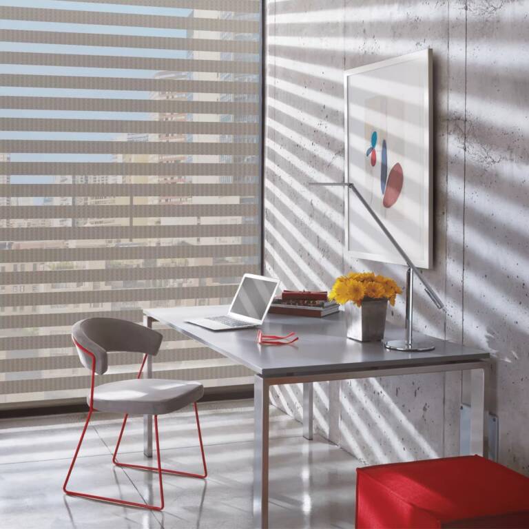 Designer grey layered shades