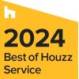 Houzz Best of Service 2024 Award
