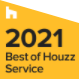 Houzz Best of Service 2021 Award